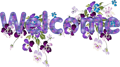 Benvenuti gif welcome glitter 2